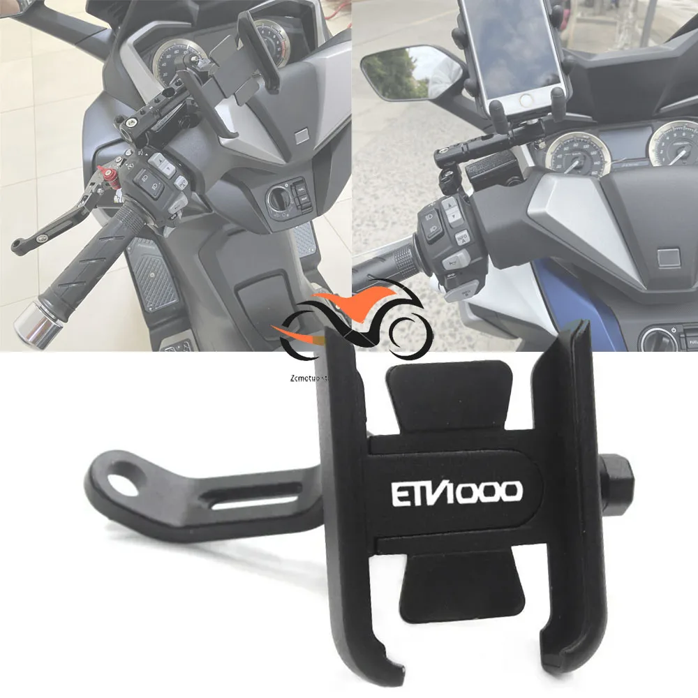 

For Aprilia ETV 1000 Caponord ETV1000 2001-2008 Motorcycle Accessories Aluminum Mobile Phone Bracket Cellphone GPS Stand Holder