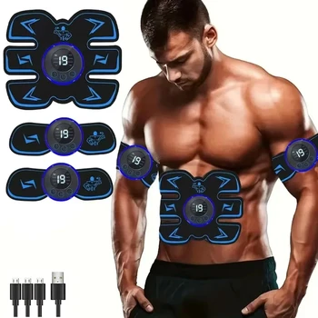 Rechargeable ABS Muscle Stimulator – Portable Fitness Trainer 1