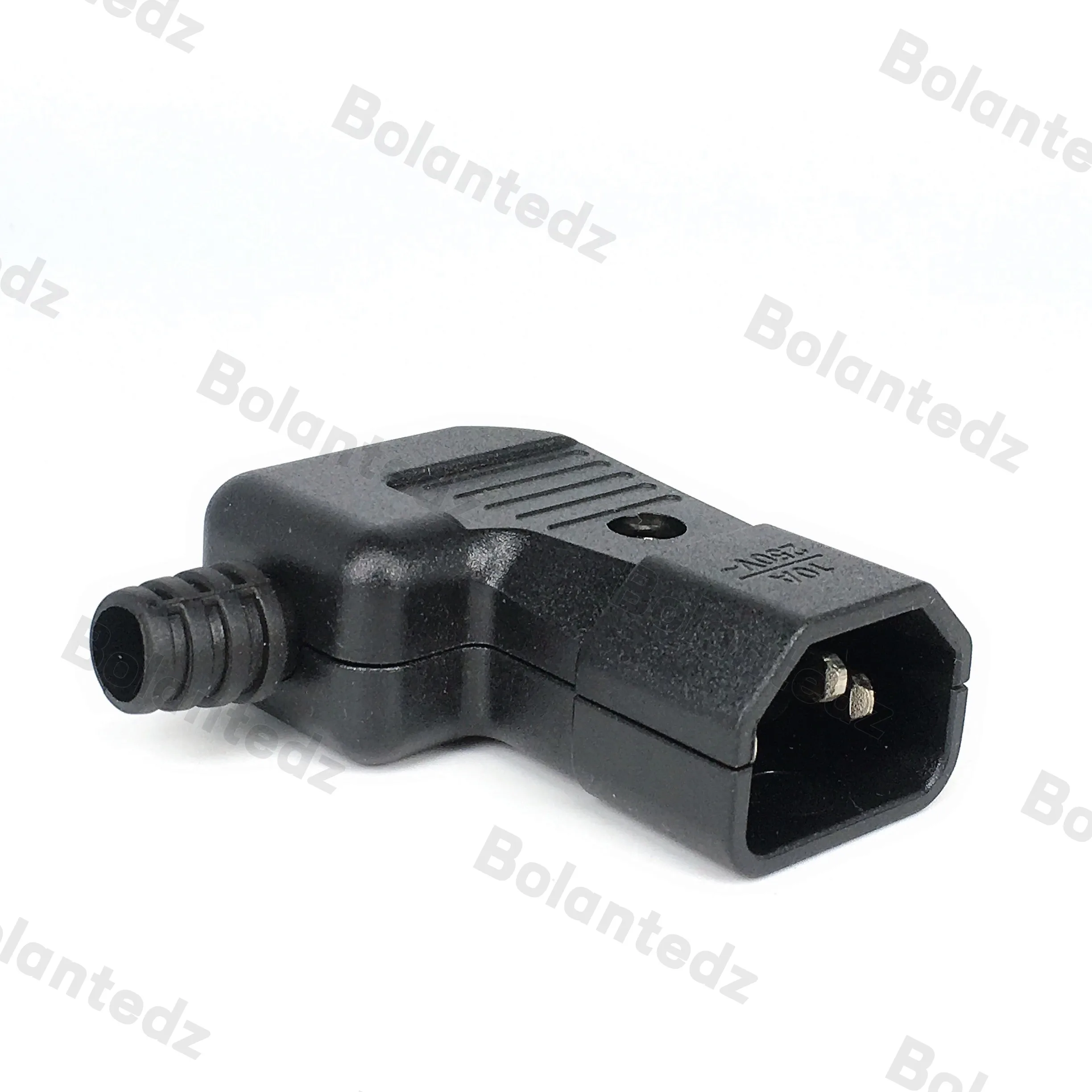 Elbow IEC320 C13 C14 Power Cord Wiring Plug Assemble IEC Connector Outlet PDU UPS Electrical AC 10A 250V