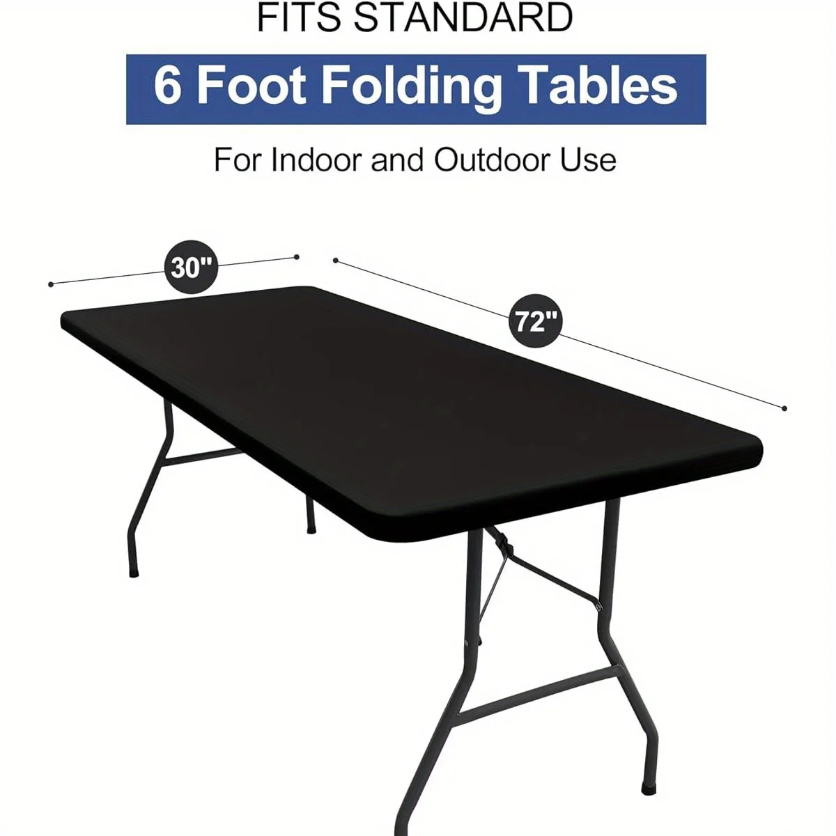 Waterproof Washable Elastic Tablecloth