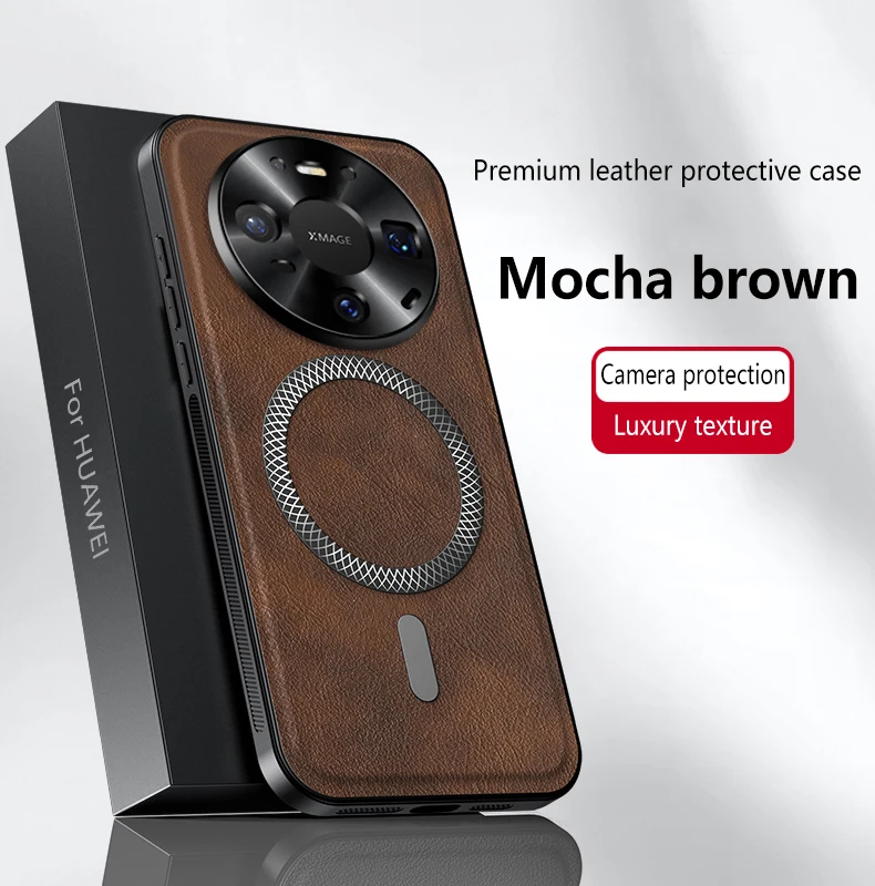 Luxury Leather Shockproof Slim Phone Case - Premium Protector Shell Cover