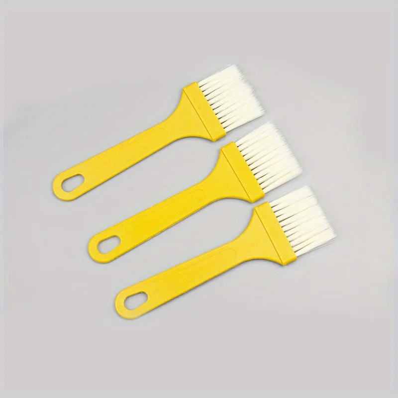 4Pcs Multipurpose Food Grade Plastic BBQ Oil Brush Reusable Barbecue Basting Brush High Temperature Resistant Baking Tool cleaning brush
