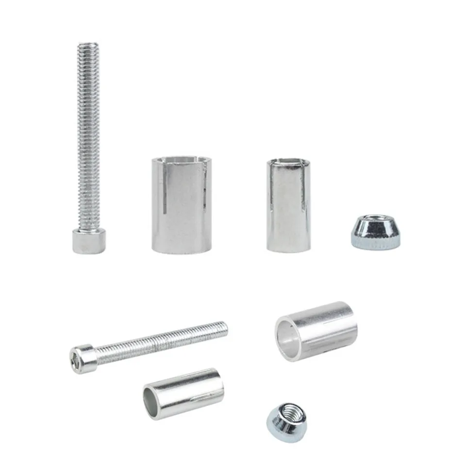 2Pcs Handschutz Lenker Expansion Schraube Kit M6 Für Motocross - Aluminium Clamp Halterung