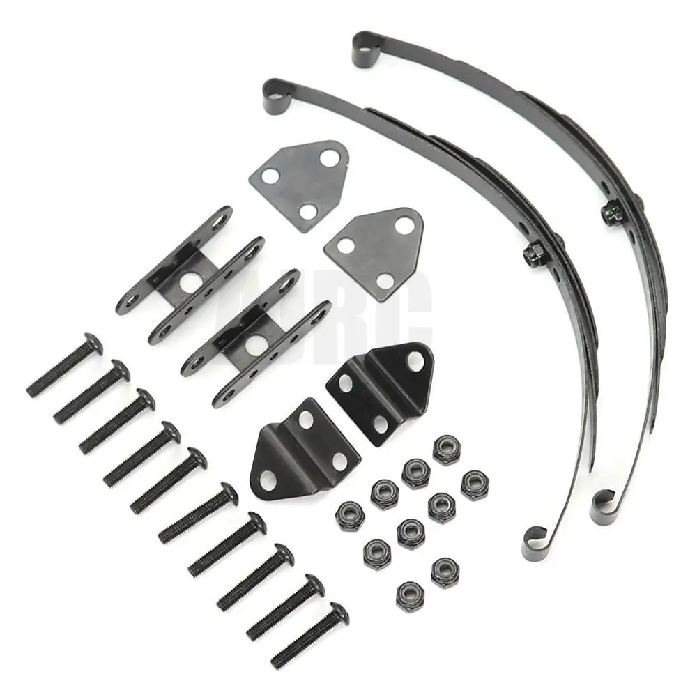 1/10 Rock Crawler Hard Leaf Spring Suspension Barra In Acciaio Inossidabile Per F350 D90 Rc4Wd Tamiya Axial Truck Trax/As Trx4