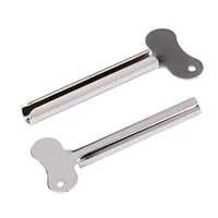 5/1pcs Stainless Steel Toothpaste Squeezer Facial Cleanser Toothpaste Dispenser Squeezer Tube Tools Metal Bathroom Accessories 5