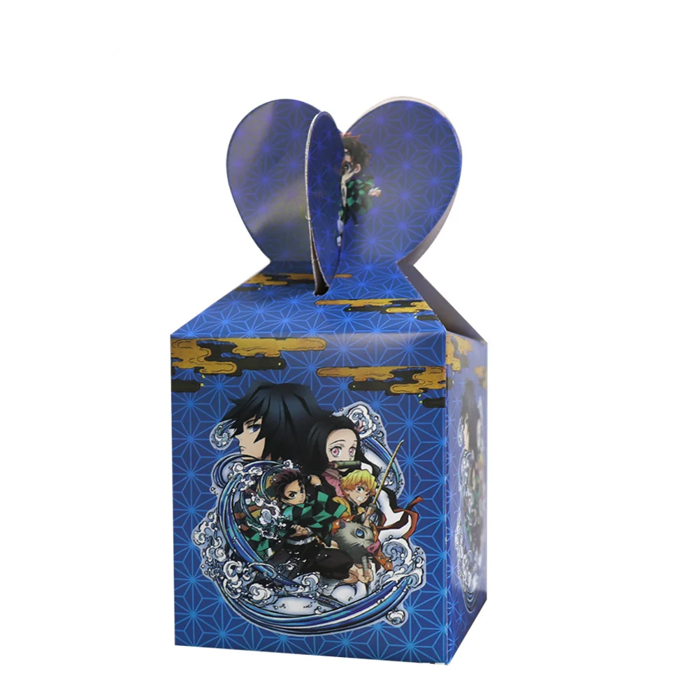 thumbnail image 1 of Cajas de regalo de papel con dibujos animados para fiestas de cumpleaños de niños, suministros para fiestas de princesas de Frozen, Minnie Mouse, caja de dulces, decoración para baby shower, 1 of 5