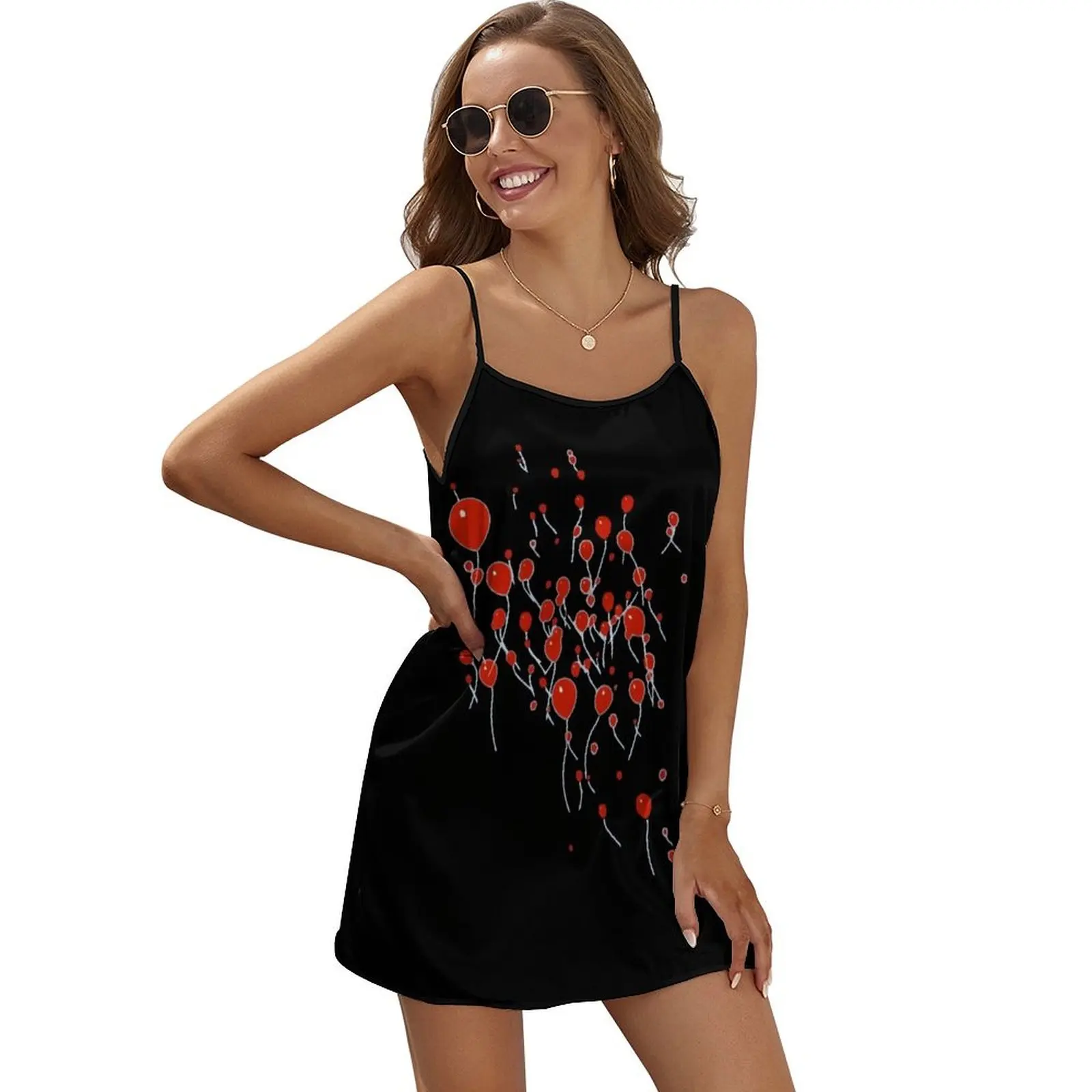 

99 Luftballoons Sleeveless Dress dresses with long sleeves ladies dresses for special occasions prom dresses