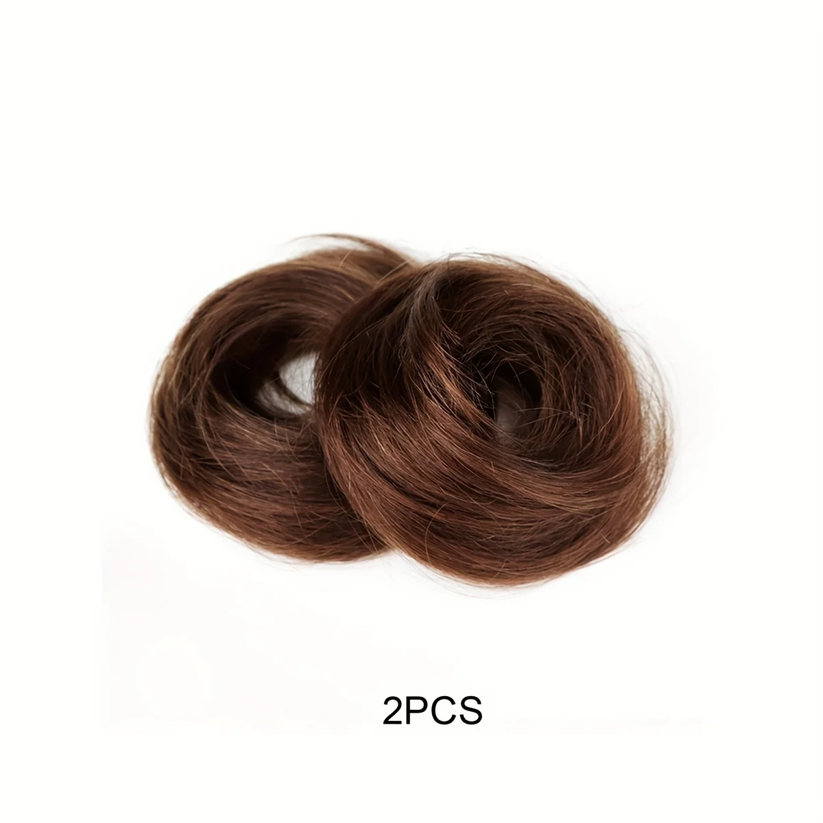 YYong Upgrade Your Look Instantly with 100% Brazilian Human Hair Bun Extensions-Soft & Comfortable to Wear!