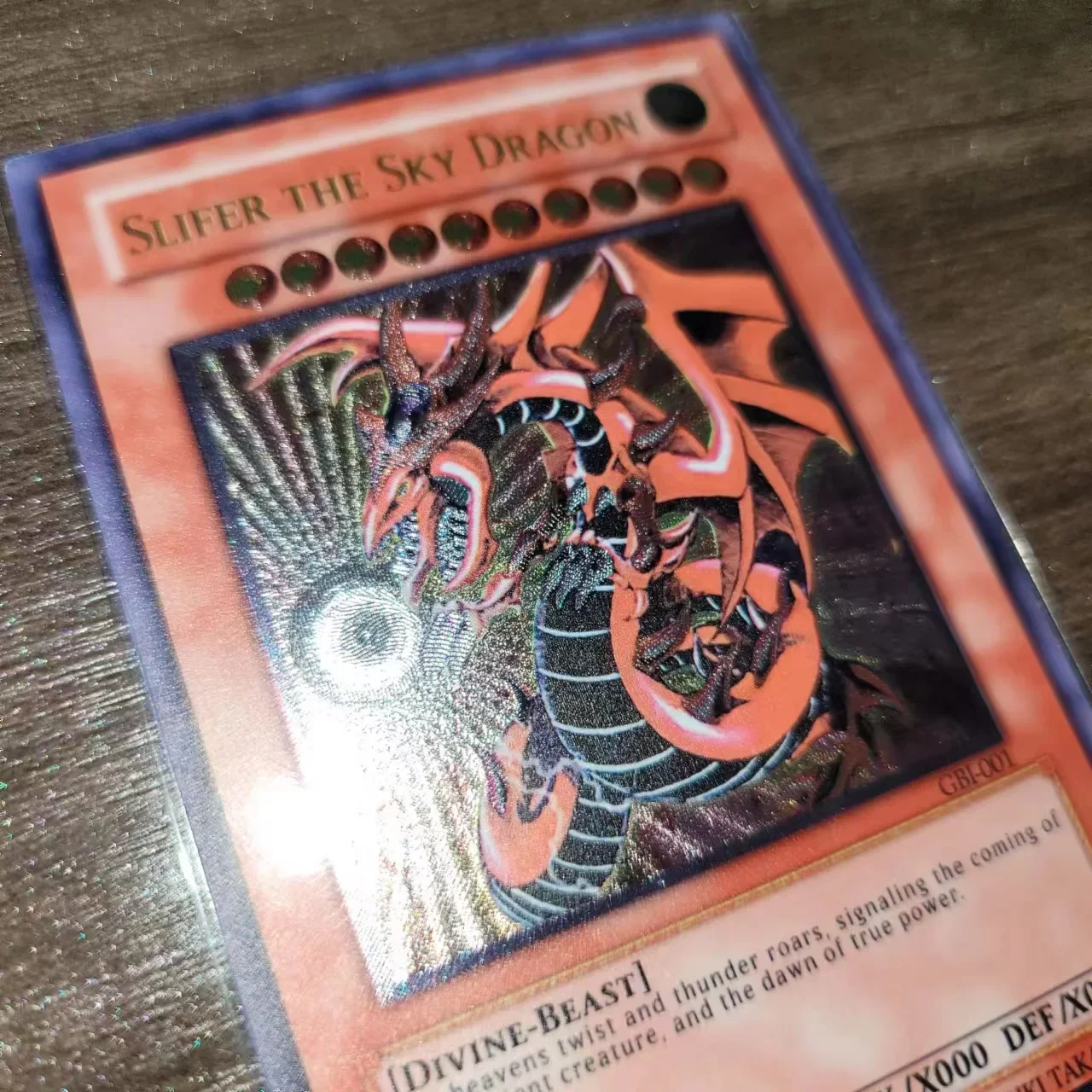 Yahoo!オークション 1円〜 遊戯王 GBI-001 SLIFER THE SKY DRAGON