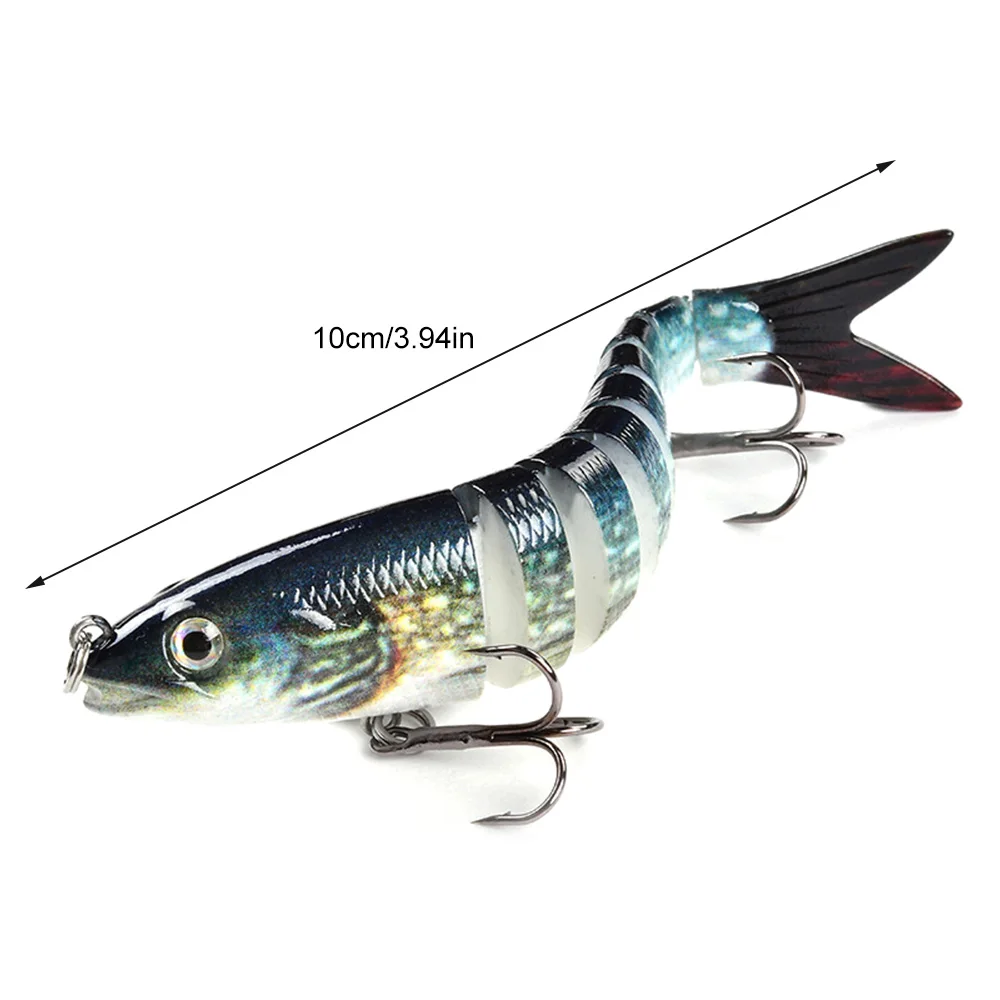 Fishing Lures for Bass Trout 3.9 Multi Jointed Swimbaits Slow Sinking  Bionic Lifelike Lures Freshwater Saltwater baits - AliExpress