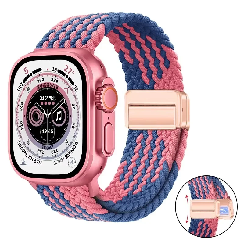 Breathable Nylon Loop Strap with Magnetic Closure
