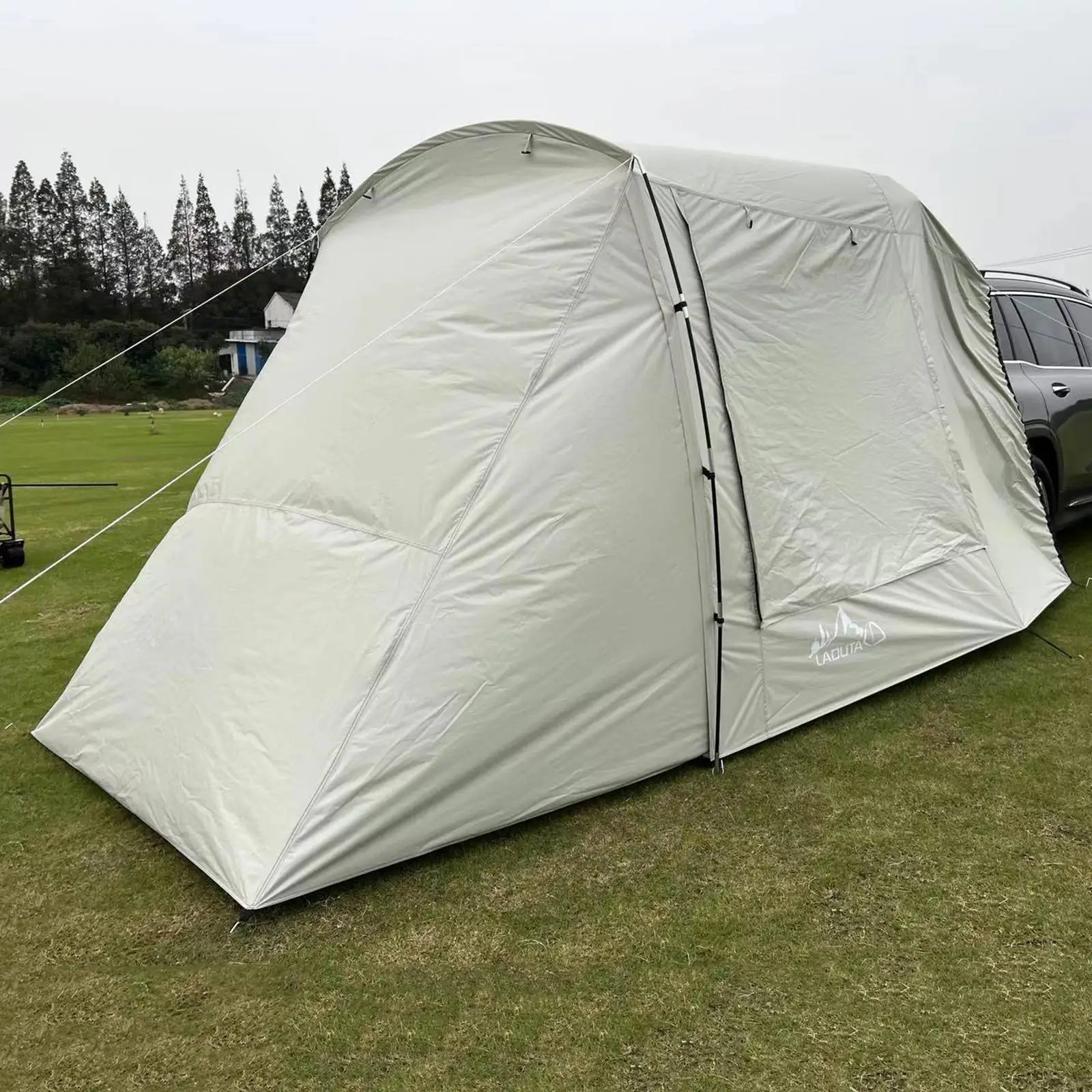 Portable Waterproof Car Rear Tent Camping Shelter Outdoor Trailer Roof Top for Beach