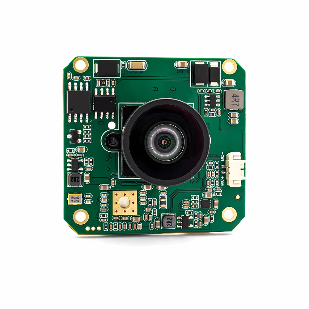 1080P 60FPS IP Camera Module 1/2.8" IMX307 CMOS With No Distortion Lens Support