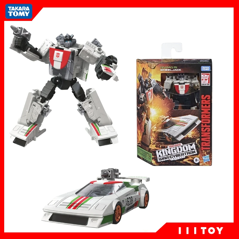 

In Stock Transformers Toy War For Cybertron Trilogy Kingdom WFC-K24 Deluxe Wheeljack Robot Toys Action Figures Gifts Hobbies