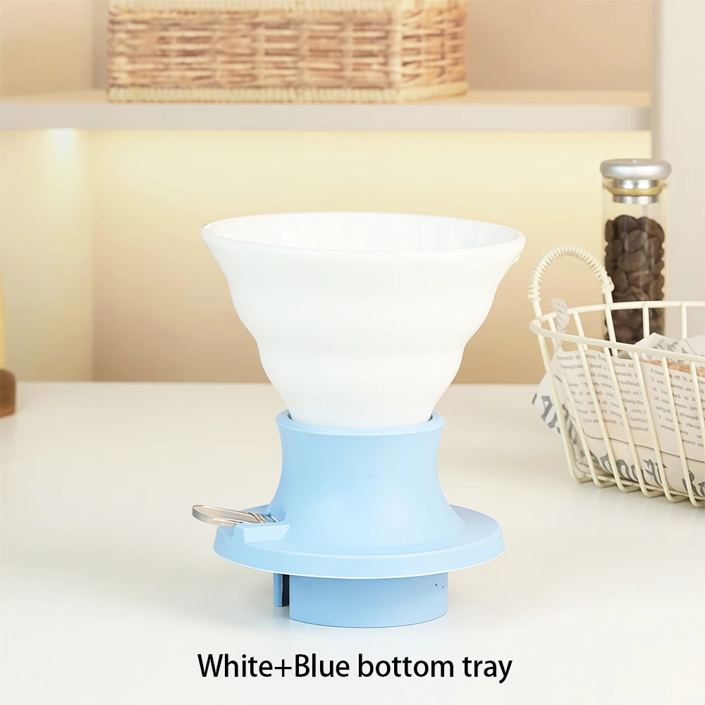 فلتر قهوة سيراميك V60 ذكي، ترشيح يدوي، استخلاص مثا...