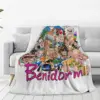Benidorm! Blanket Flannel Super Soft Throw Blankets Sofa Throw Blanket For Home Bedroom Office Throws Bedspread Quilt 2