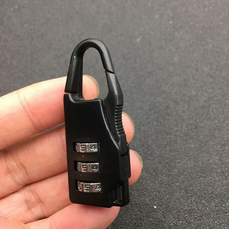 Luggage Lock Security Mini Password Padlock Military Knife Cross Zipper Small Lock Head Student Pen Bag