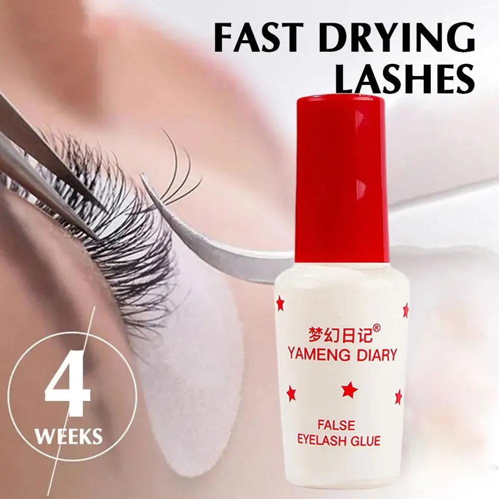 

7ml Grafting Eyelashes Extension Glue Quick Drying Long Black Adhesive Lasting Glue Waterproof Makeup Lashes Grafting Tool K0l8