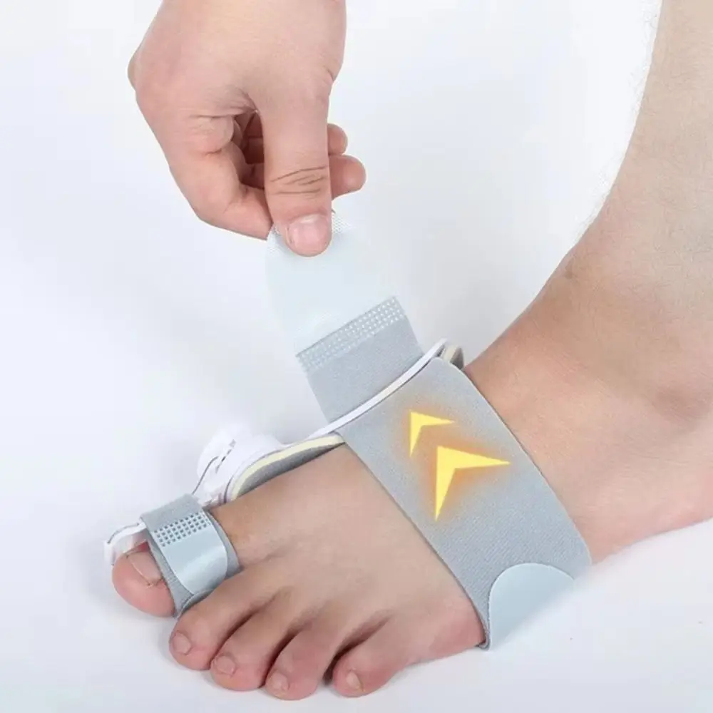 Foot Health Rotatable Bunion Corrector Orthopedic Anti-slip Heel Toe Separator Adjustable Strap Toe Straightener Unisex