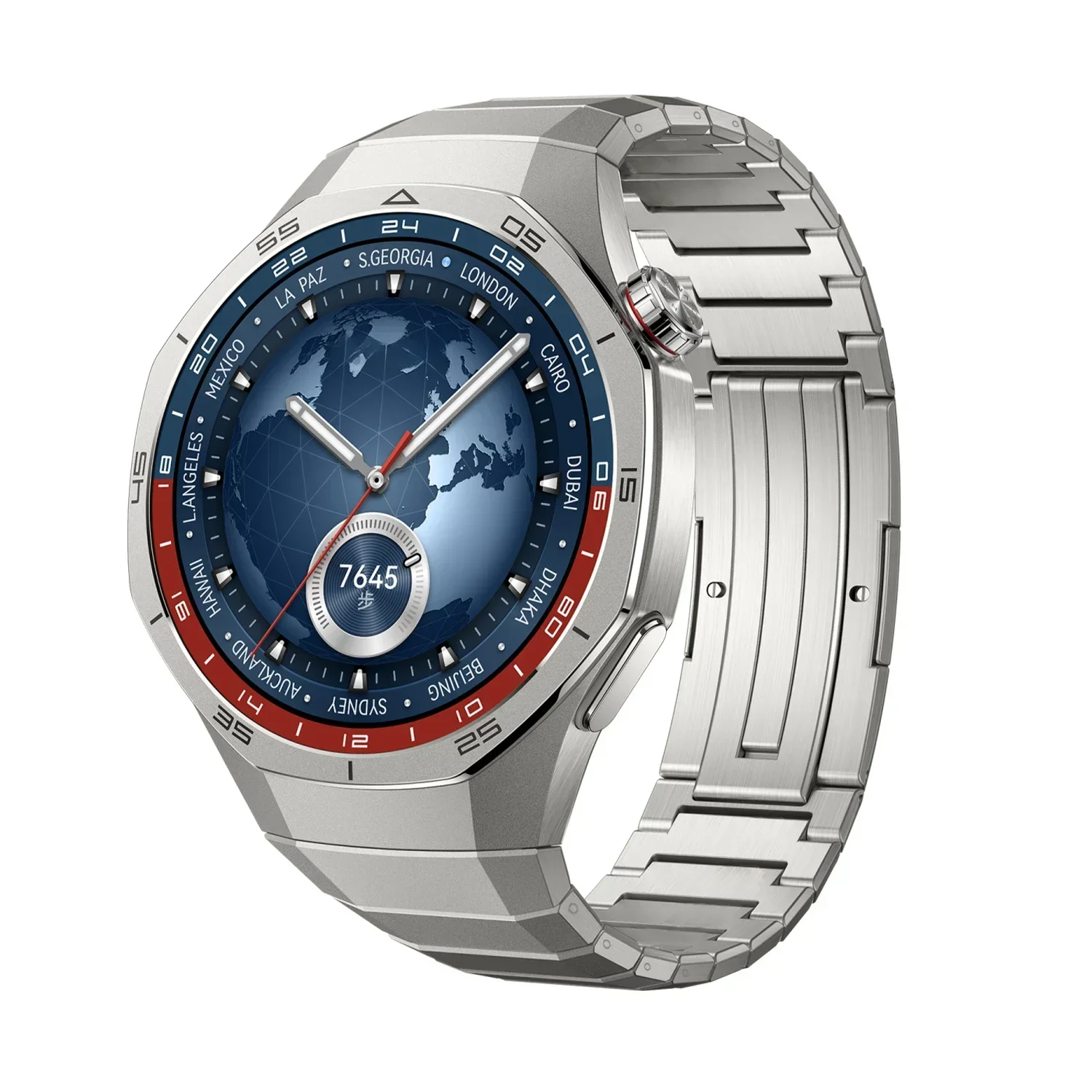 スマホアクセサリー HUAWEI WATCH GT Original No Gaps Luxury Titanium Strap for Huawei Watch GT 5 Pro