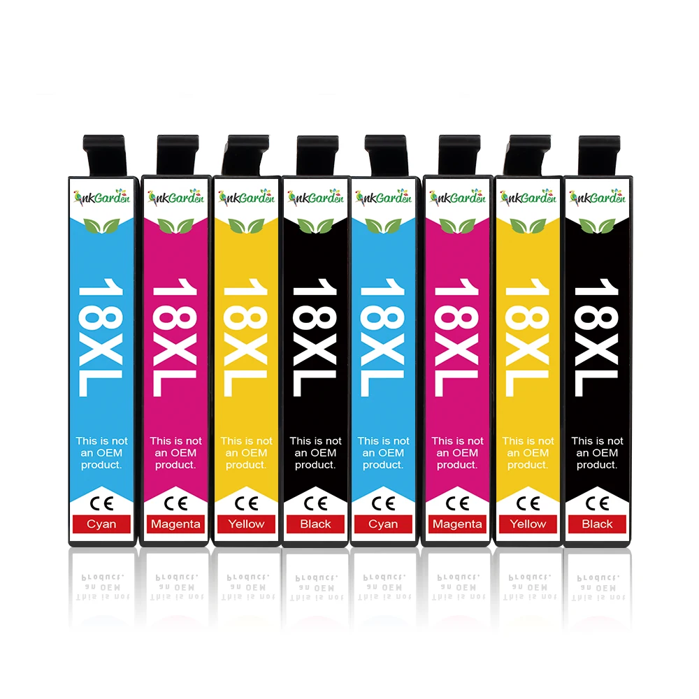 Ink Cartridge T1811-T1814 compatible for EPSON XP-212 XP-215 XP-312 XP-315 XP-412 XP-415 XP-225 XP-322 XP-325 printers full ink printer supplies,ink cartridge,inkjet ink cartridge