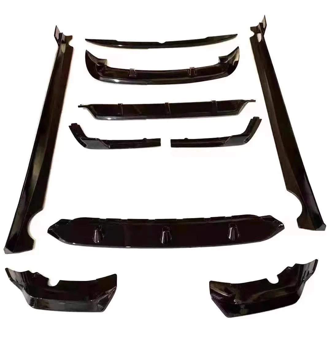 

Комплект кузова для BMW X7 G07, Модифицированная маска-гриль на переднюю и заднюю губы, боковая юбка, хвостовое крыло, автомобильные аксессуары