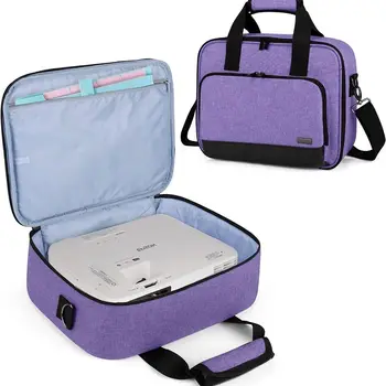 Borsa Portatile per Proiettore Stile Business Resistente all'Usura con Grande Capacità e Maniglia