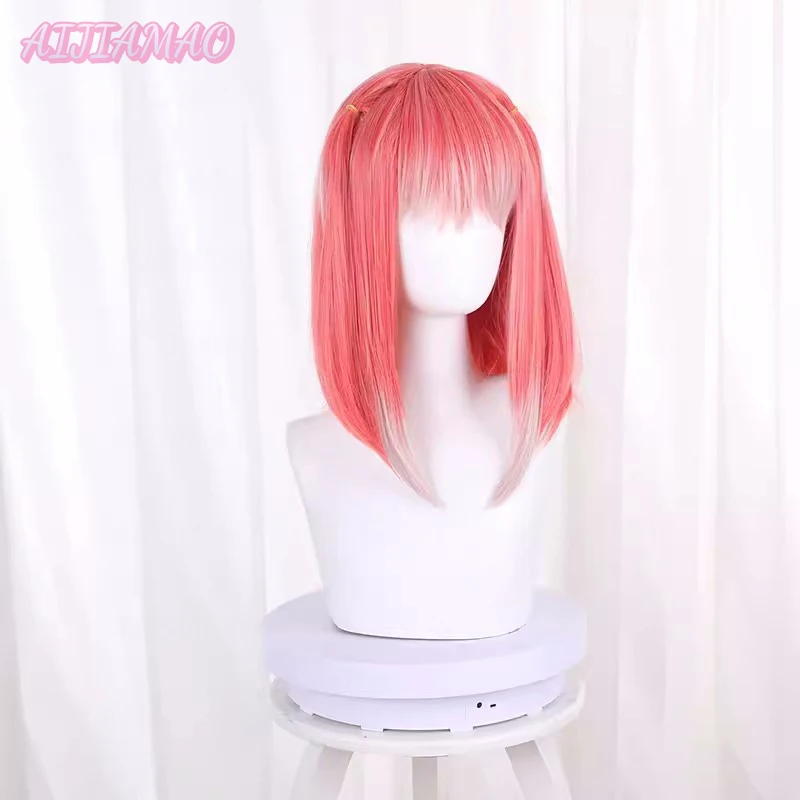 Фото Парик для косплея Nakano Yotsuba Nakano Itsuki Nakano Nino Ichika Nakano Miku Nakano термостойкие синтетические волосы + шапочка для парика №3