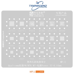 Enhanced Reballing Stencil for Power Chip Repair and Maintenance (MP 1)