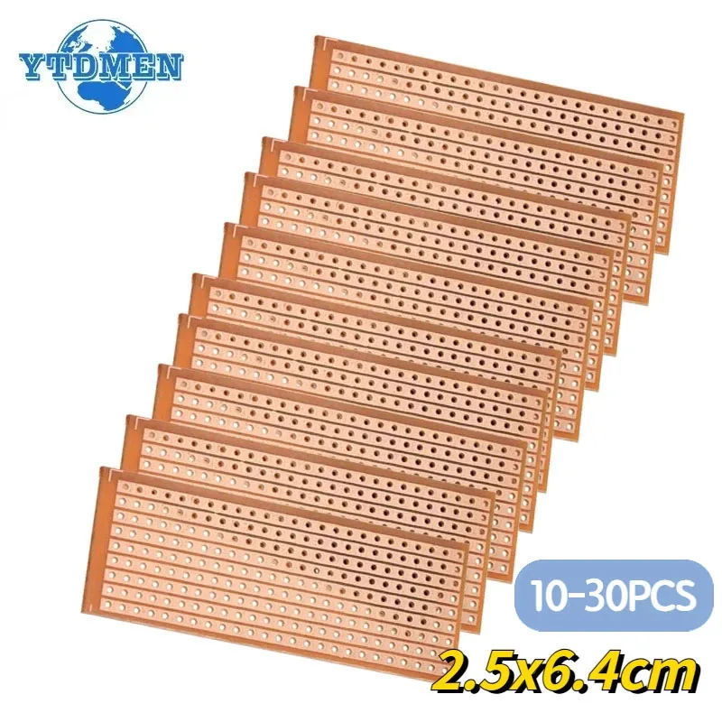 5 Stück 6,5x14,5 Cm Stripboard Veroboard Uncut Pcb Platine Single Side Circuit Board | Fruugo AT