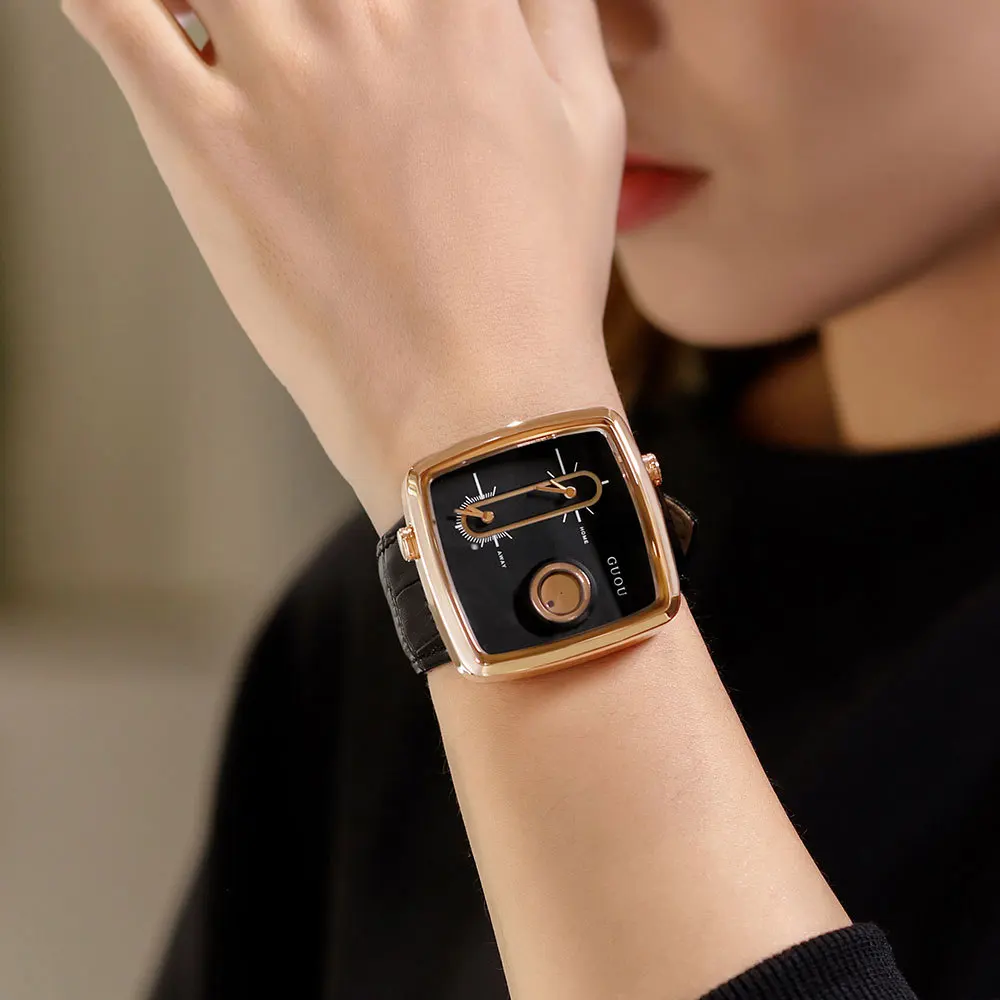 Guou Wristwatches Guou Watch Company Fashion Guou Top Brand Unisex