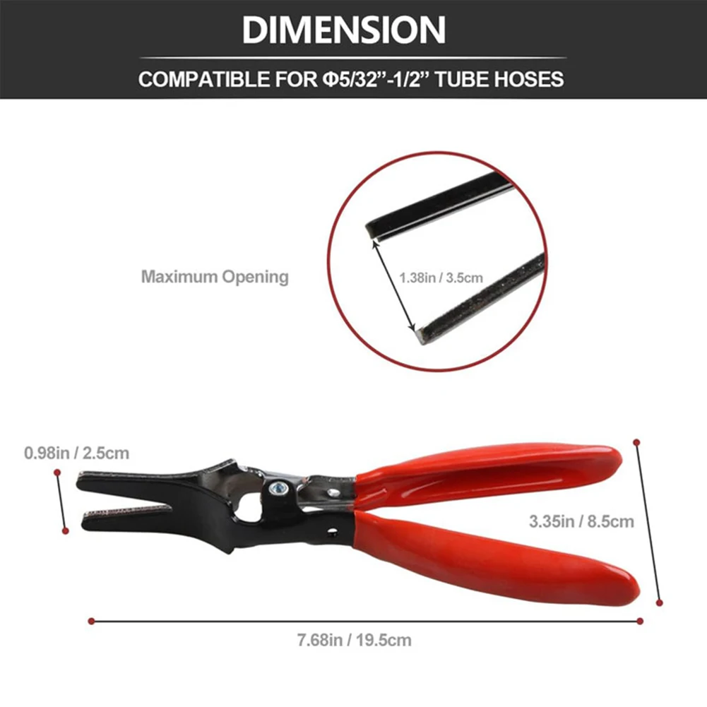 Hose Removal Pliers Car Oil Pipe Separation Pliers Pipe Buckle Removal Tool Fuel Pipe Separator Pliers