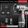 Mini Angle Grinder 16.8V Large Capacity Polishing Grinding Cutting Machine US/EU/UK Plug Power Tool with Lithium Battery 1