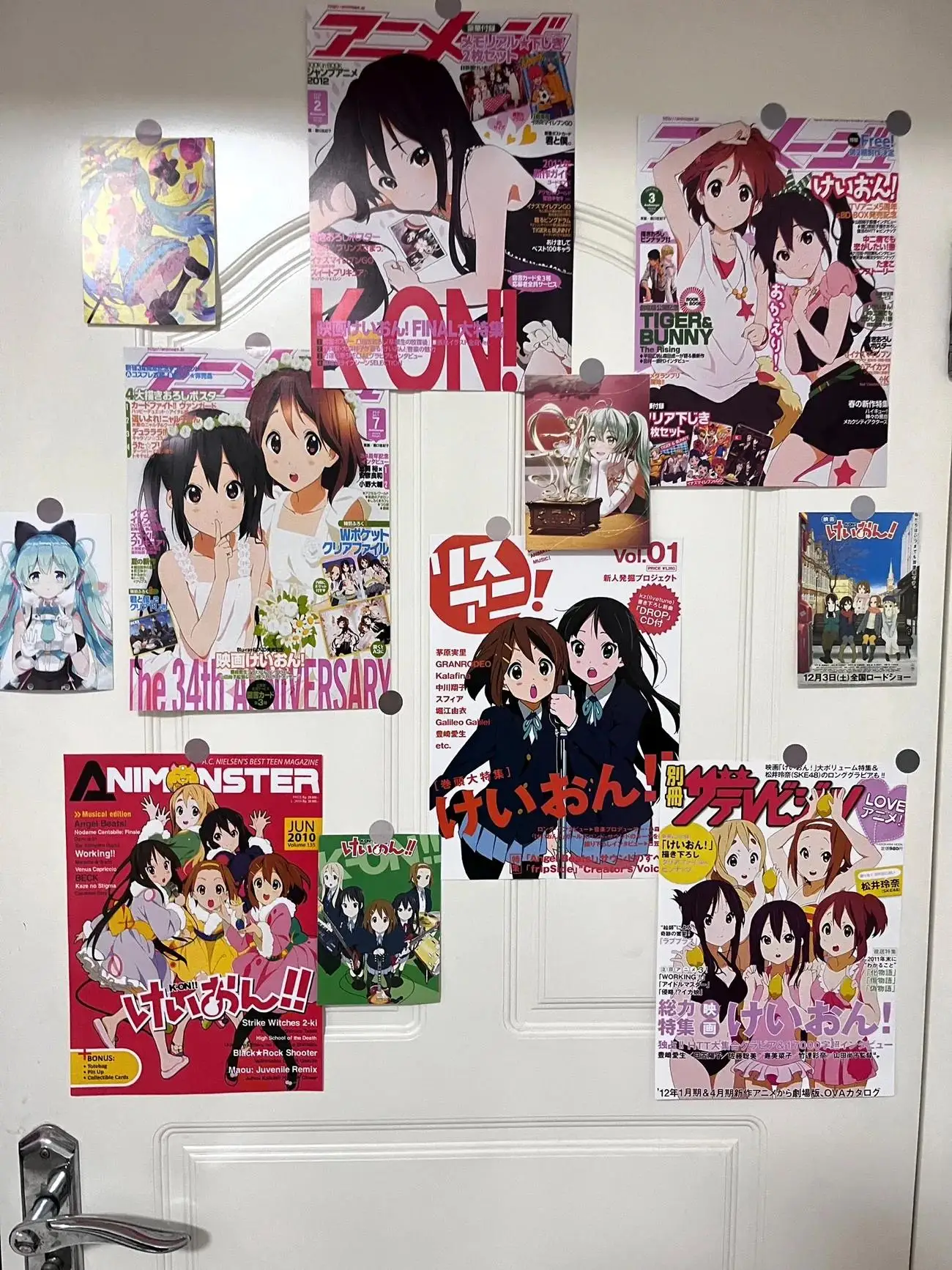 20pcs/set Anime K-on! , K-on! Poster Anime Stickers Peripheral