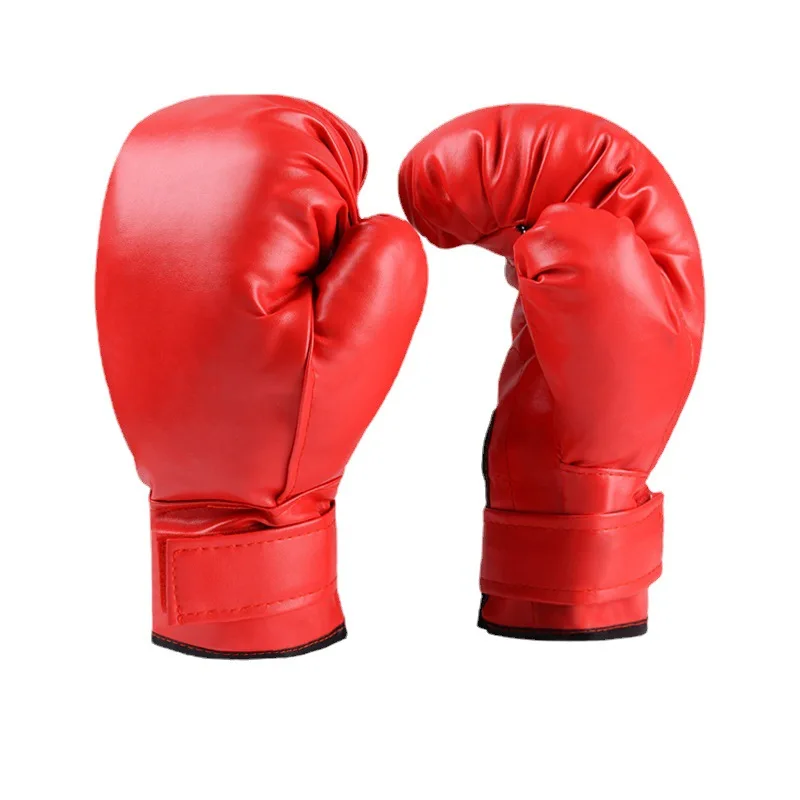 Kick Boxing Gloves for Men Women PU Karate Muay Thai Guantes De Boxeo Free Fight MMA Sanda Training Adults Kids Equipment