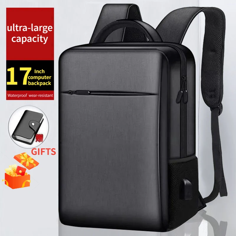 MensBusinessLaptopBackpackUSBChargingWaterproofTravelBackpack