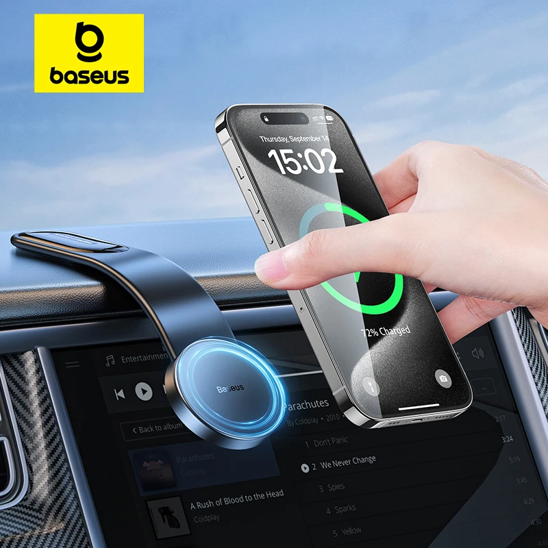 New Solar Powered Electric Car Phone Holder 360 Rotation Solar Charging  Mobile Phone Holder Car Charger Wireless For Iphone - Universal Car Bracket  - AliExpress