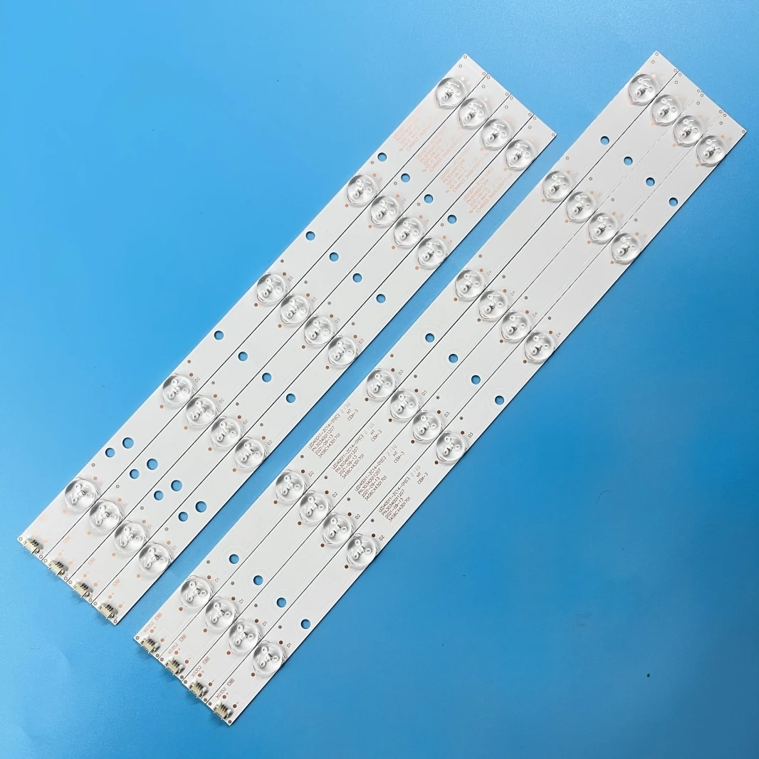 LED Backlight Strip LED40D11 ZC14 01(A)/02(C) 30340011207 30340011208 For LE40F3000W D40MF7090 LE40D8810 LSC400HM06-8 1set = 8PCS,led light
