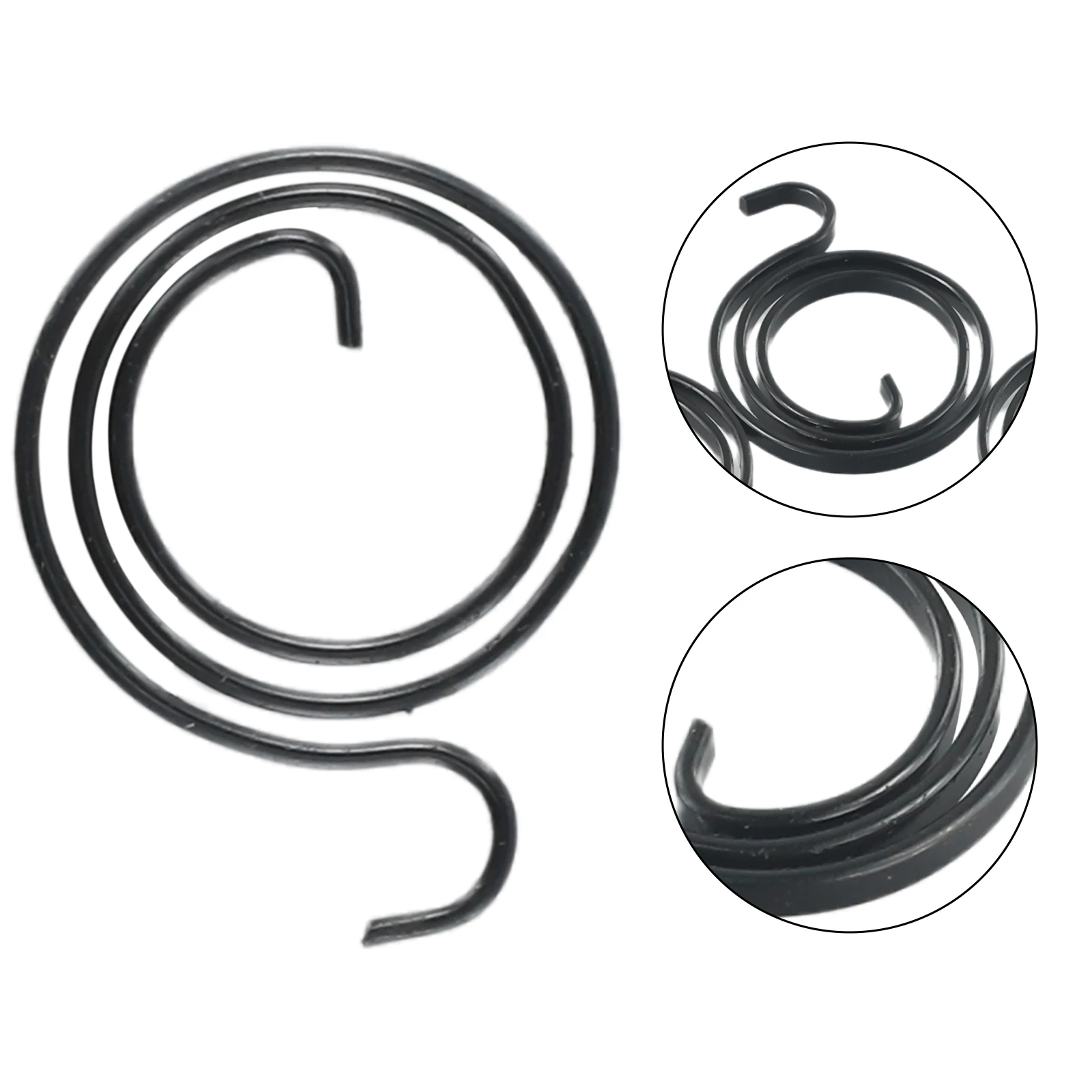 Description Picture 6 of item10pcs Door Handle Springs Lower Hook Flat Lever Latch Inter Coil Replaceable Door Handle 28mm Household Hardware Springs