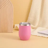 360ml 12oz Thermal Insulated Stainless Steel Tumbler Double Wall Water Bottle Portable To Go Coffee Mug Travel Dinking Cup 5