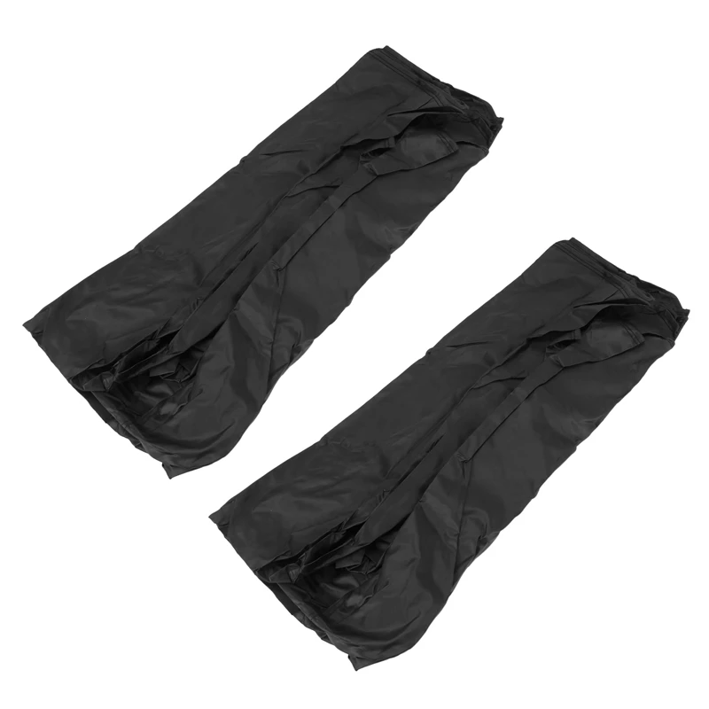 

2X Non-Folding Treadmill Cover Waterproof Treadmill Protective Cover Suitable For Indoor Or Outdoor (Black)