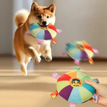 Modello carino Fluff per cani Giocattolo dal suono Creativo interattivo Durevole Cucciolo da masticare Giocattolo Forniture multifunzionali per animali domestici