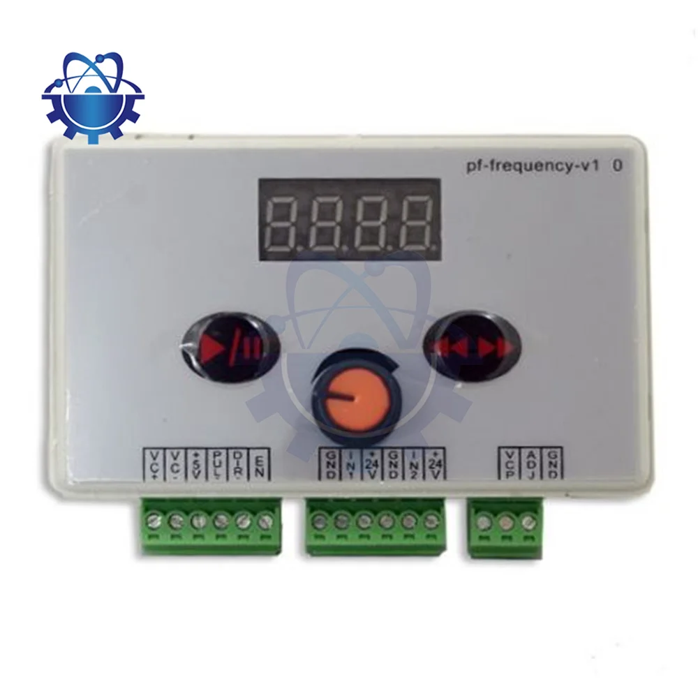 DC 12V 24V Reversible Stepper Motor Speed Regulator Pulse Signal Controller Stepping Motor Governer Governor LED Display 7.5-24V