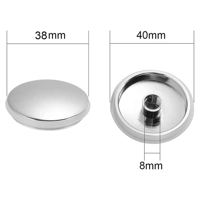 Tappo Di Scarico A Fungo Per Lavabo Xcel Home - Ottone, G 1 1/4, Universale, Design A Cupola