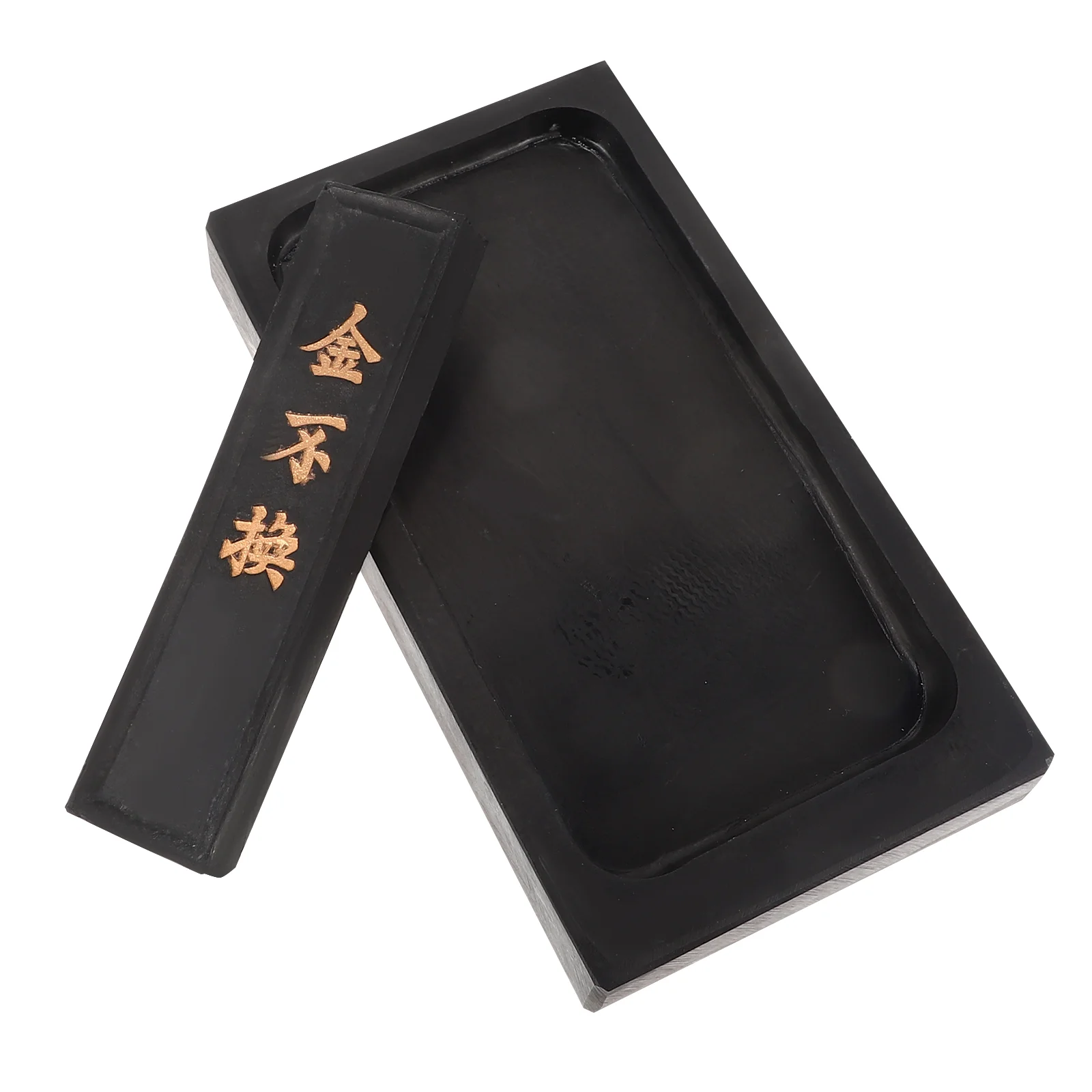 

Ink Stone Inkstone Calligraphy Painting Chinese Traditional Grinding Inkstick Block Stickcontainer Practice Pad Inkslab