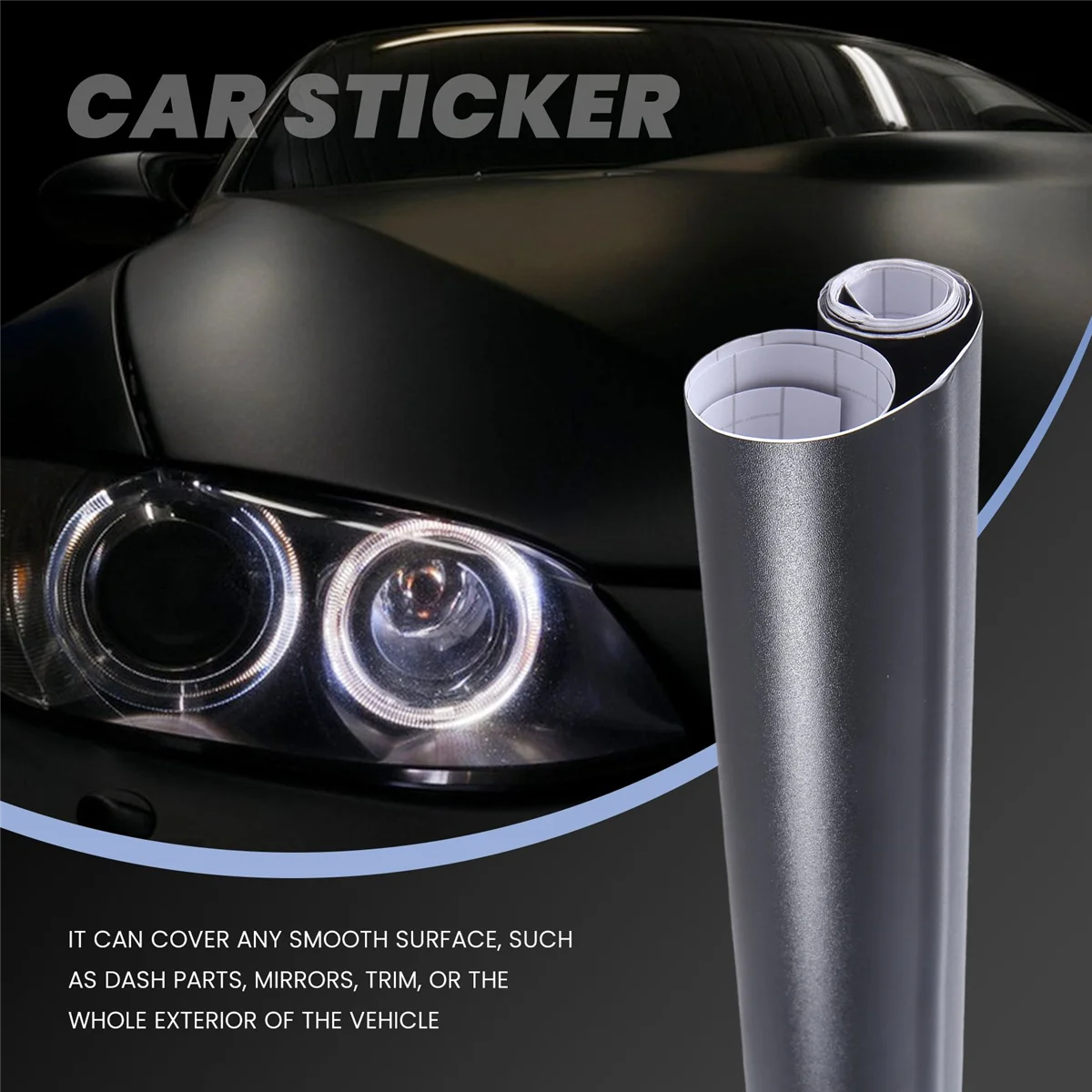 Luftblasenfrei Folie 3D Oder 4D Kohlefaser Vinyl Wrap Luft/Blasenfrei Schwarz Mehrere Größen Vinyl Wrap Schwarz
