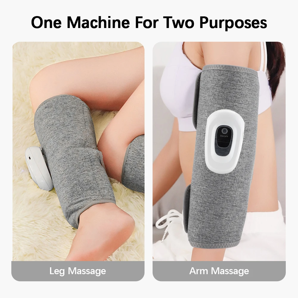 Elektrische 360 ° Luftdruck Kalb Airbag Kompression Muskelentspannung Drahtlose Fuß Bein Durchblutung Massage hine_voghion.com