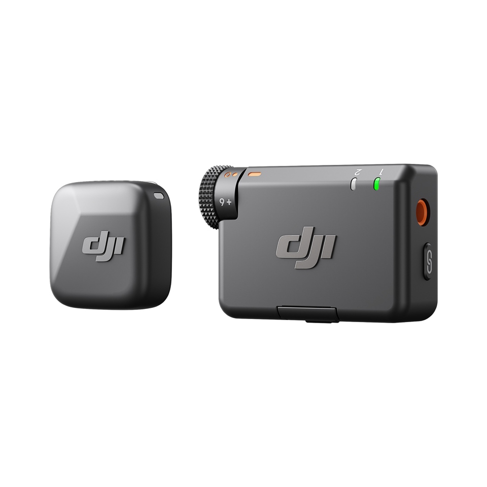 DJI Mic Mini (1 TX + 1 RX)  Or Transmitter (Optional)