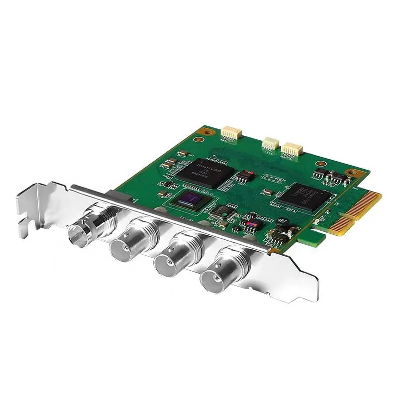 1채널 4K60 12G-SDI PCIe 비디오 캡처 카드 쿼드 SDI PCIe 비디..