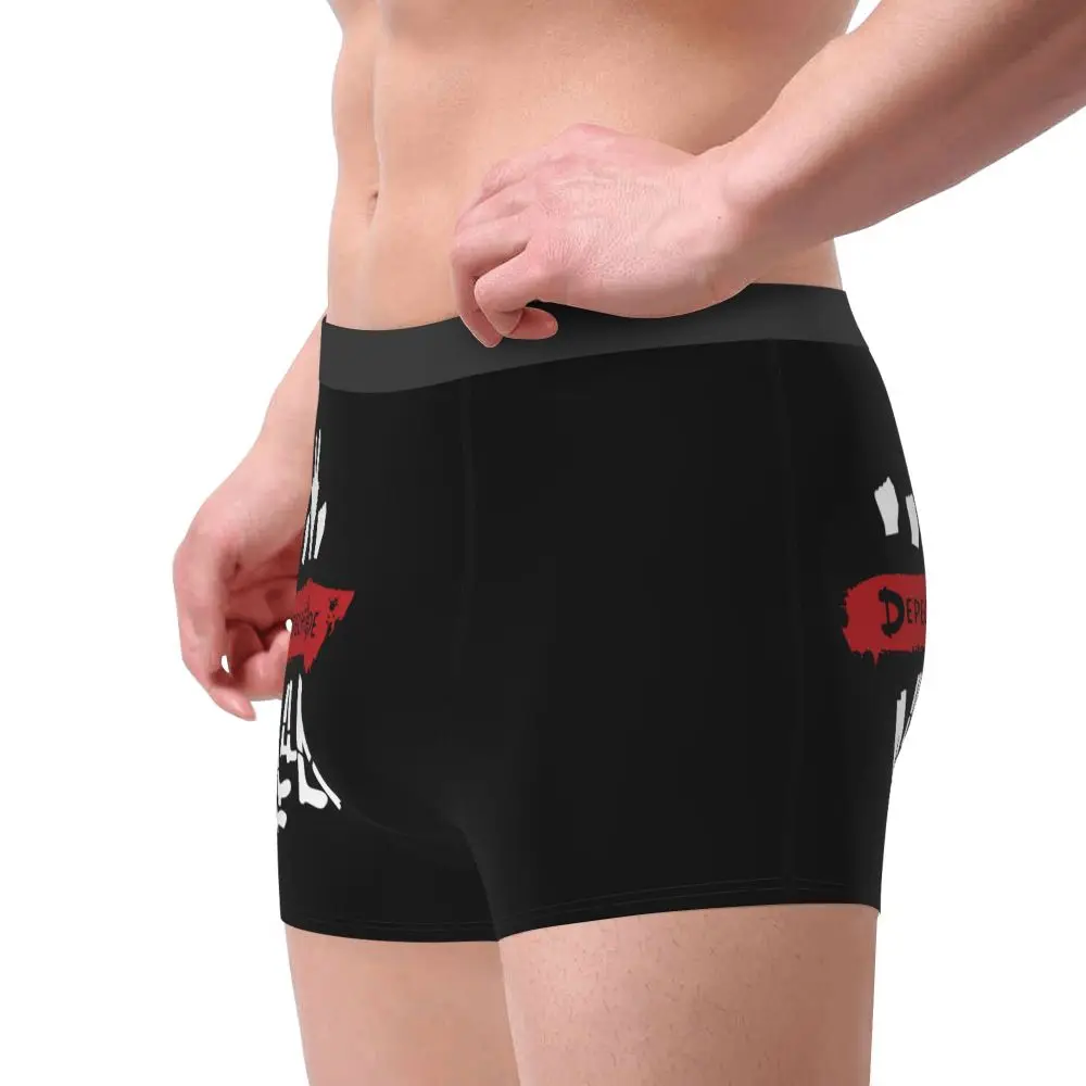 Custom Electronic Rock Depeche Cool Mode Boxers Shorts Men Briefs Underwear Cool Underpants